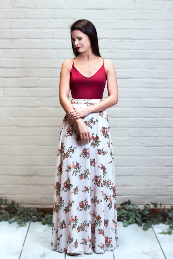 Floral skirt